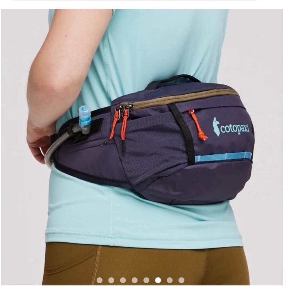 Cotopaxi Lagos 5L Hiking Hydration Hip Pack Graphite Grey NWT Ventilated - Picture 8 of 10